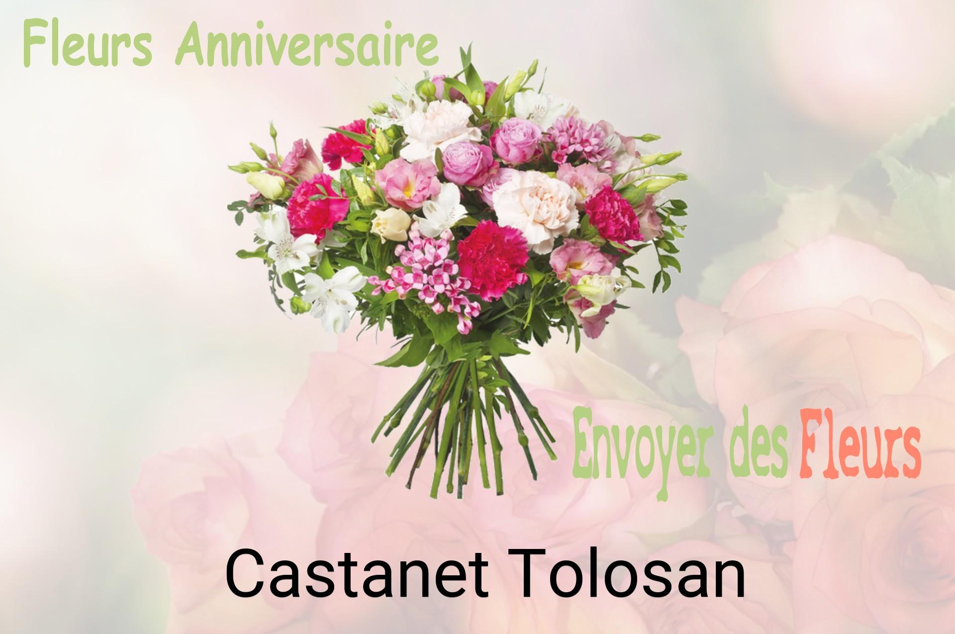 Bouquet de fleurs d’anniversaire livré à Castanet-Tolosan